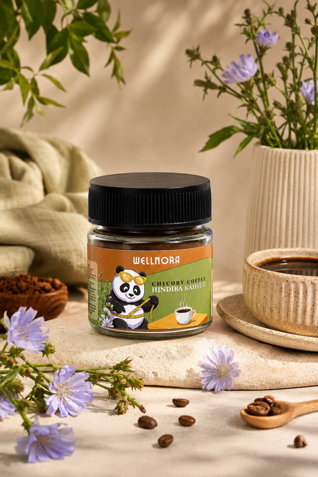Wellnora Hindiba Kahvesi 75 g | Çözünebilir Hindiba Kahvesi