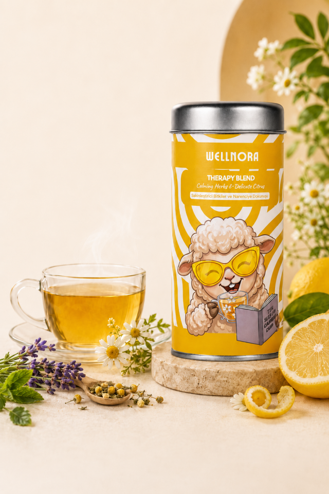 Wellnora Therapy Blend – Sakinleştirici Bitkiler ve Narenciye Dokunuşu