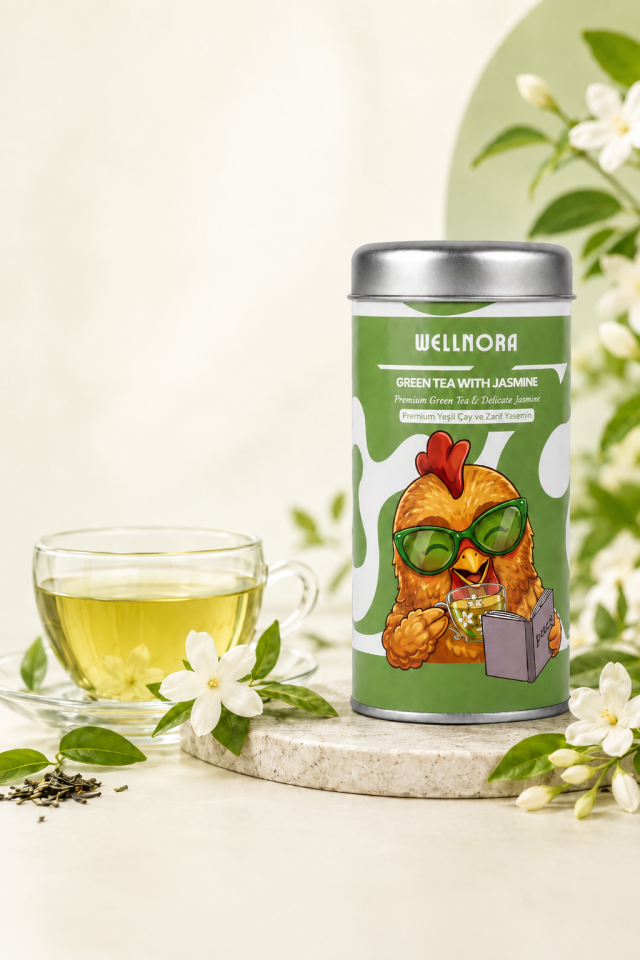Wellnora Green Tea with Jasmine – Yaseminli Yeşil Çay