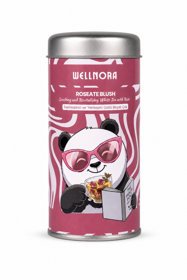 Wellnora Roseate Blush – Güllü Beyaz Çay