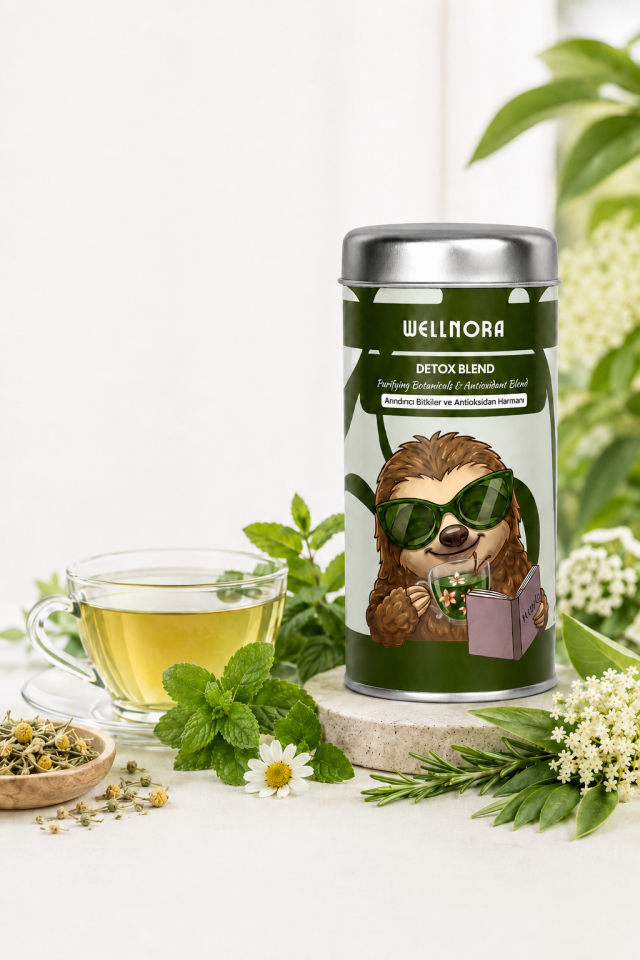 Wellnora Detox Blend – Antioksidan Bitki Harmanı