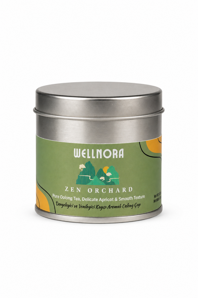 Wellnora Zen Orchard – Kayısı Aromalı Oolong Çayı