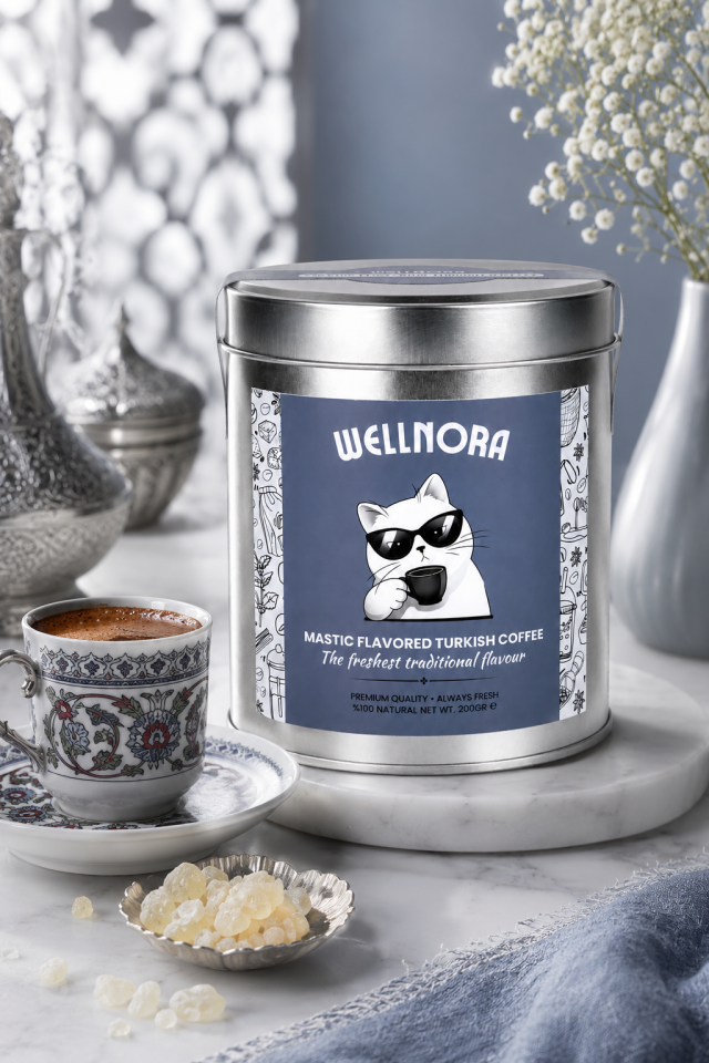 Wellnora Damla Sakızlı Türk Kahvesi 200 g