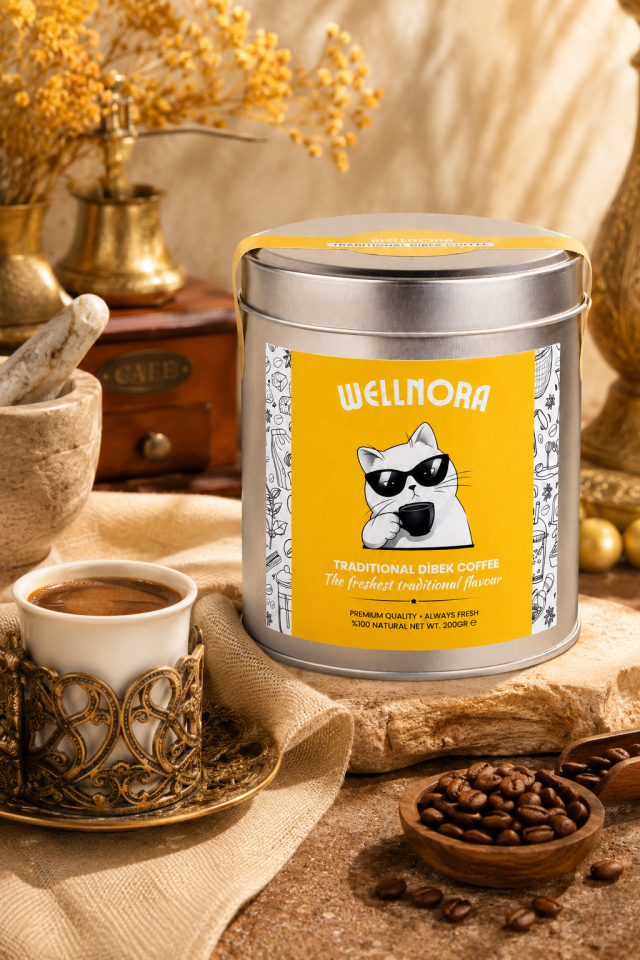 Wellnora Geleneksel Dibek Kahvesi 200 g