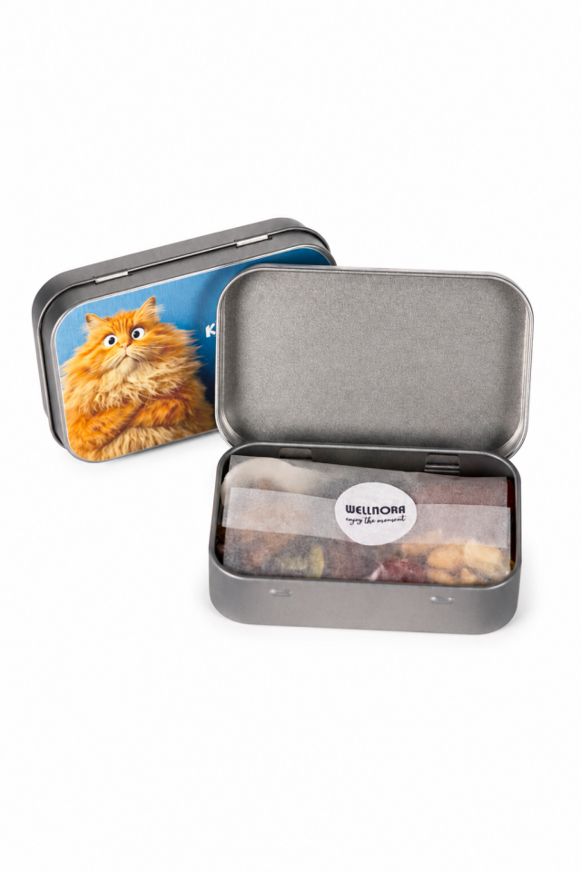 Wellnora Snack Box 5 | Kuru Meyve ve Çiğ Kuruyemişli Atıştırmalık Kutusu