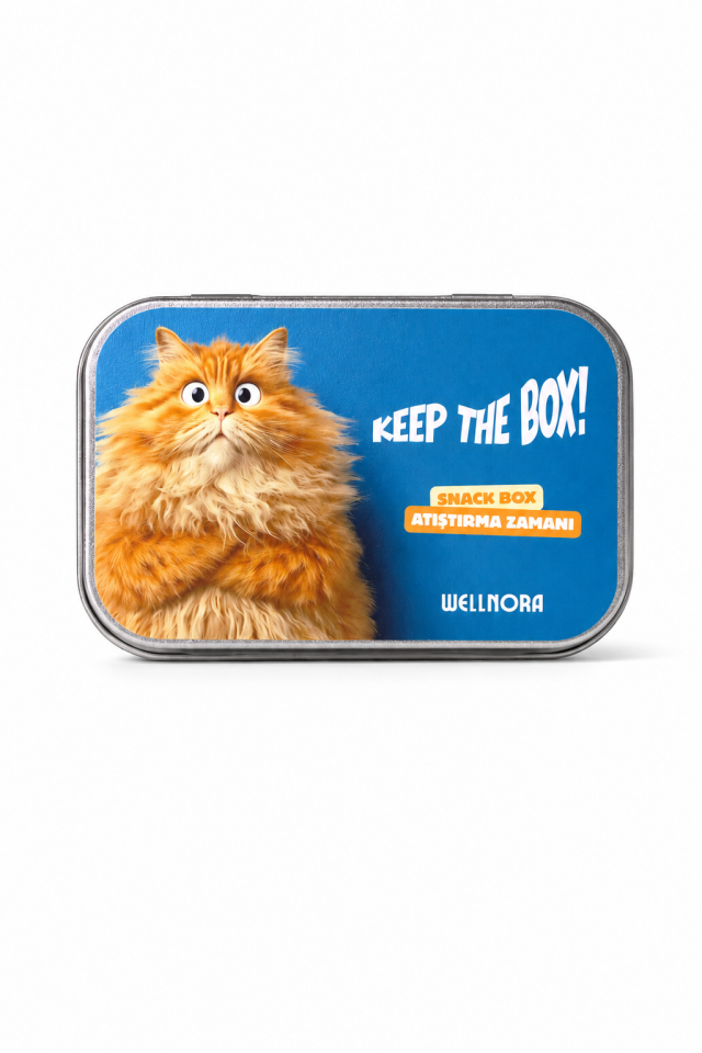 Wellnora Snack Box 5 | Kuru Meyve ve Çiğ Kuruyemişli Atıştırmalık Kutusu